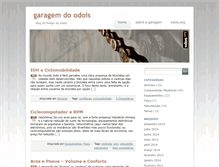 Tablet Screenshot of garagem.odois.org